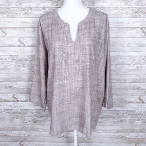 Van Heusen Womens Top XXL Pink 236A